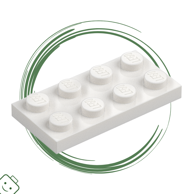LEGO® dílek Plate 2 x 4 / 3020