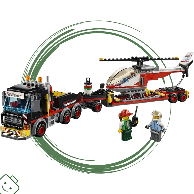 LEGO® City Tahač na přepravu těžkého nákladu / 60183