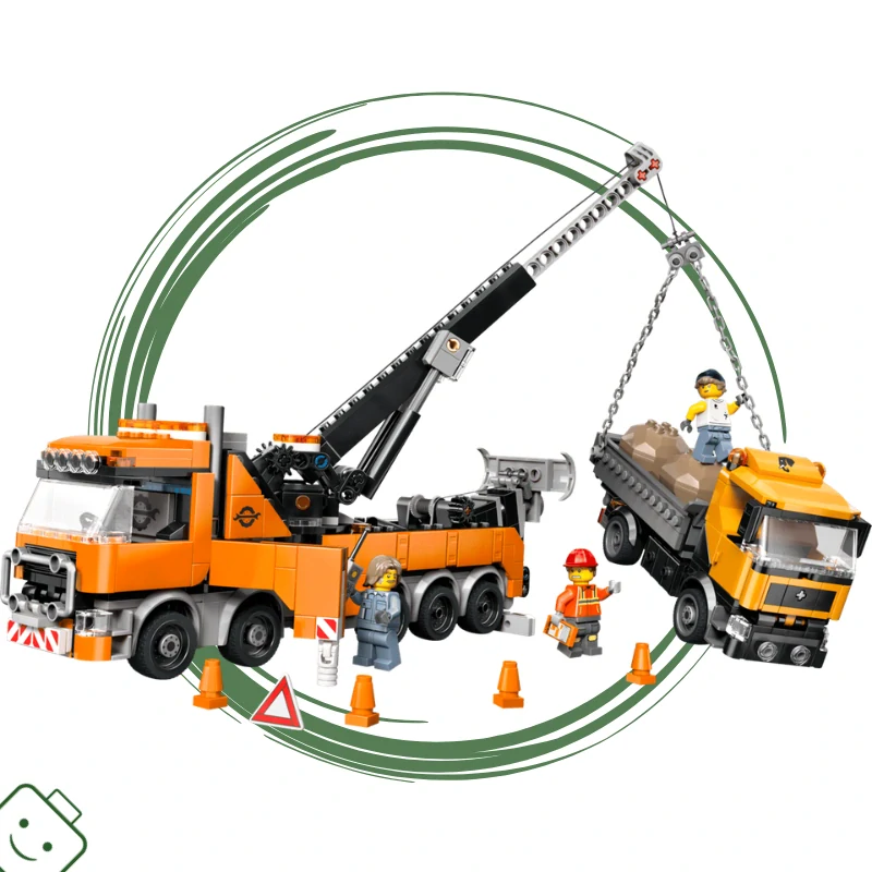 LEGO® City Výkonný vyprošťovací odtahový vůz s jeřábem / 60467
