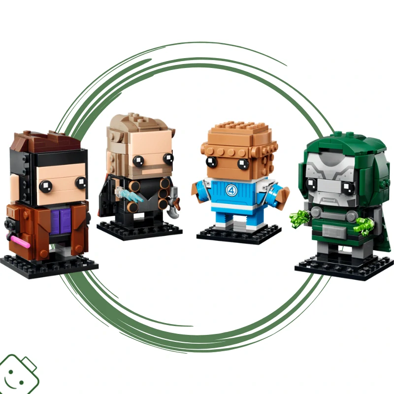 LEGO® BrickHeadz Avengers: Doomsday: Hrdinové a padouch / 40880