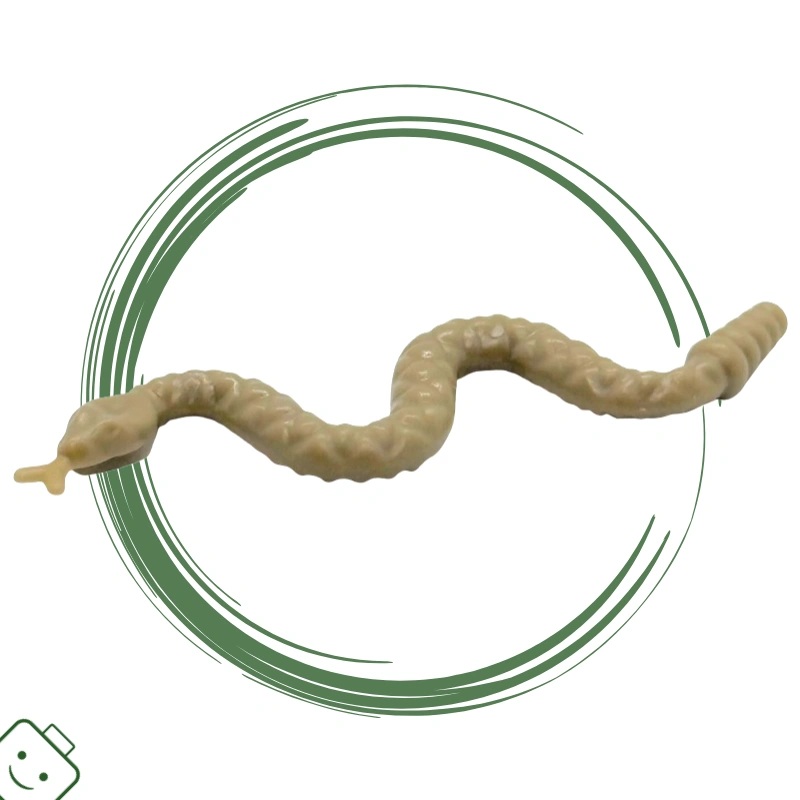 LEGO® dílek nový - Dark Tan / Sand Yellow Snake / 30115*27