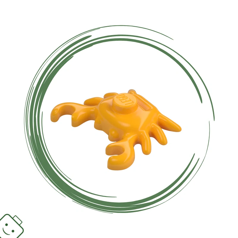 LEGO® dílek nový - Bright Light Orange / Flame Yellowish Orange Crab / 33121*7
