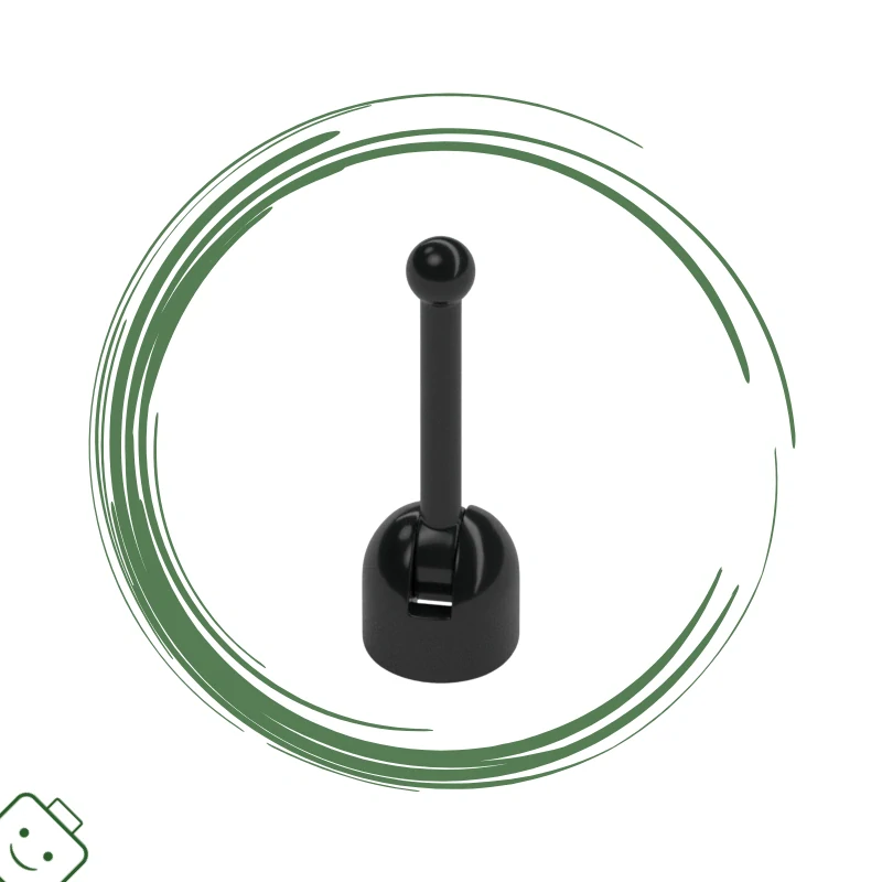 LEGO® dílek Antenna Small Base with Black Lever (4592 / 4593) / 4592c02