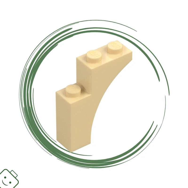 LEGO® dílek nový - Tan / Brick Yellow Arch 1 x 3 x 3 / 13965*90
