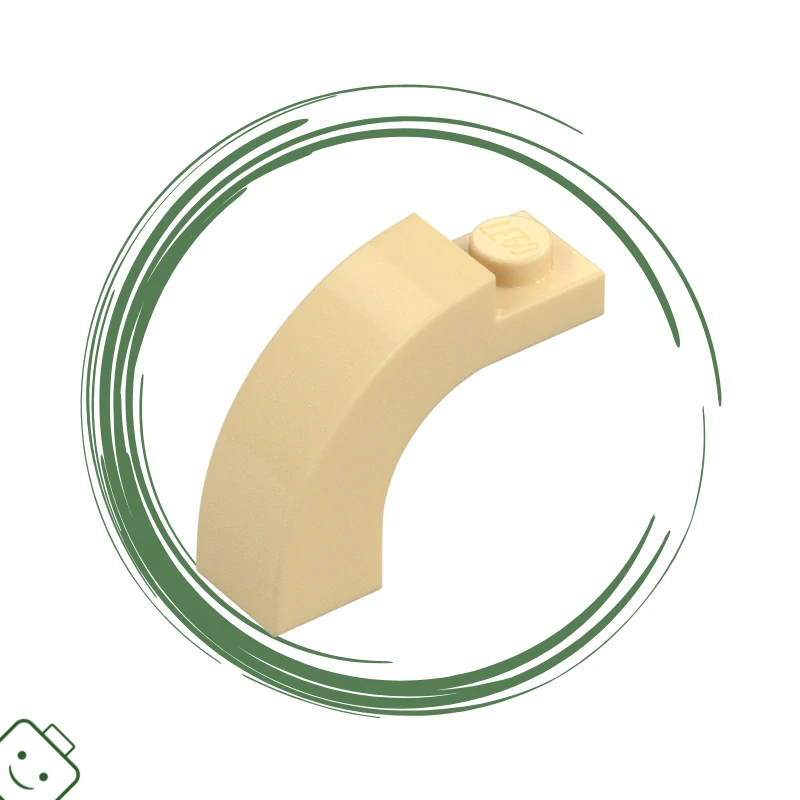 LEGO® dílek nový - Tan / Brick Yellow Arch 1 x 3 x 2 Curved Top / 6005*90