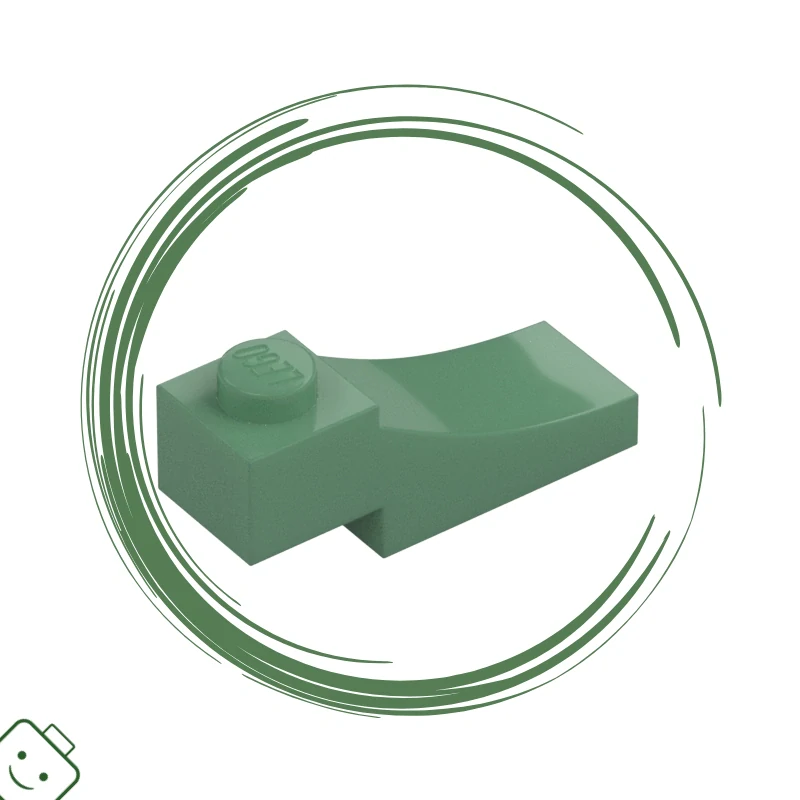 LEGO® dílek nový - Sand Green Arch 1 x 3 Inverted / 70681*85