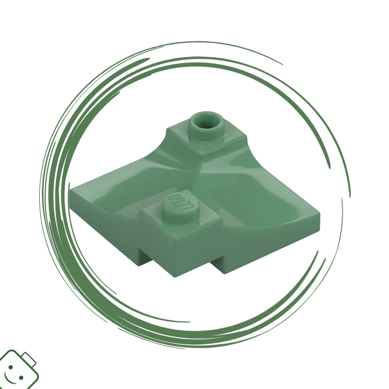 LEGO® dílek Arch 3 x 3 Inverted Corner with Raised Hollow Stud / 73682
