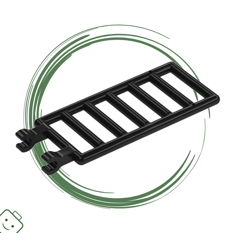 LEGO® dílek Bar 7 x 3 with 2 Open O Clips (Ladder) / 5630