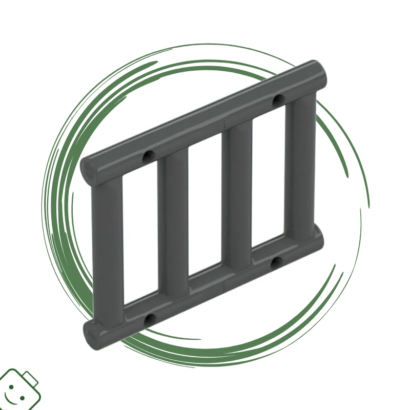 LEGO® dílek Bar 1 x 4 x 3 Grille with End Protrusions / 62113
