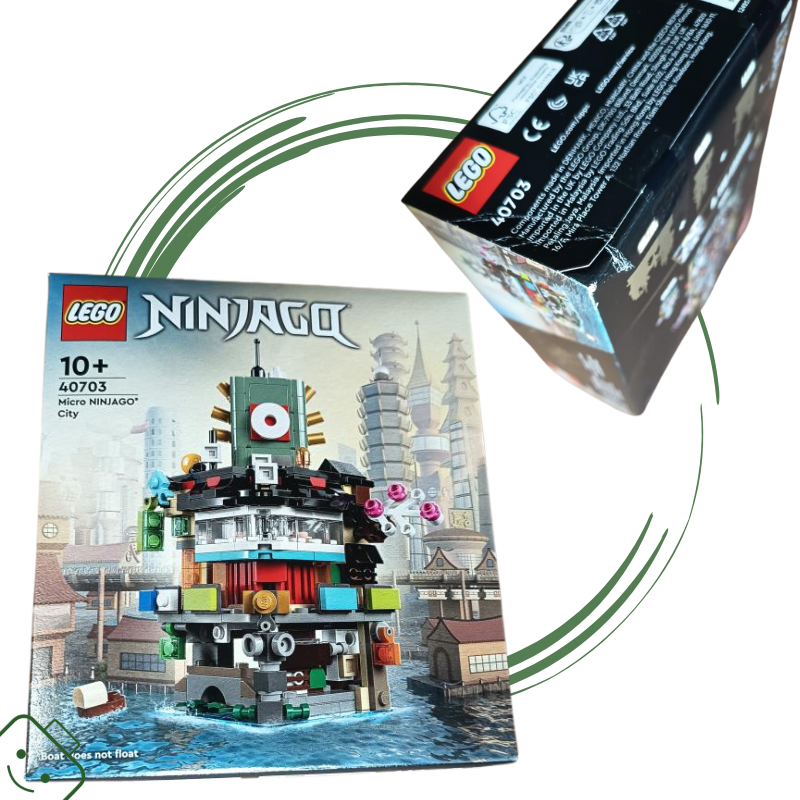 LEGO® NINJAGO® Miniaturní NINJAGO® City - limitovaná edice - obal 2. jakosti / 40703-x