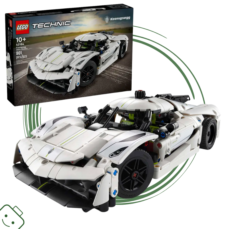 LEGO® Technic Bílé hyperauto Koenigsegg Jesko Absolut / 42184
