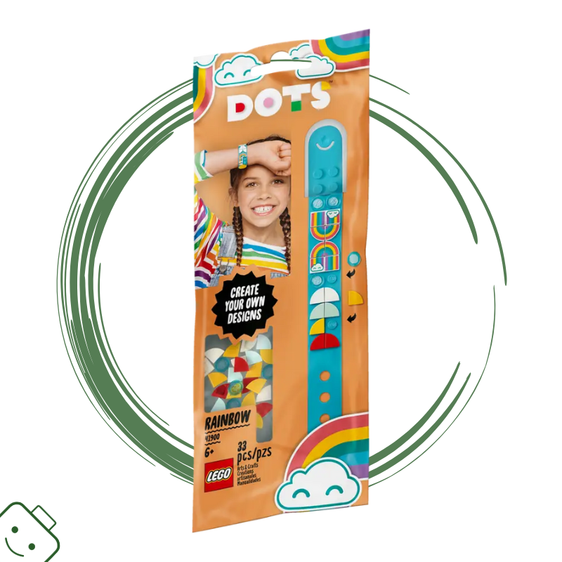 LEGO® DOTS Náramek – duha / 41900