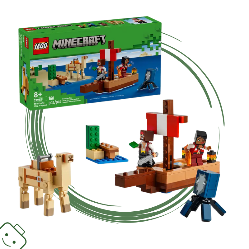 LEGO® Minecraft® Plavba na pirátské lodi / 21259