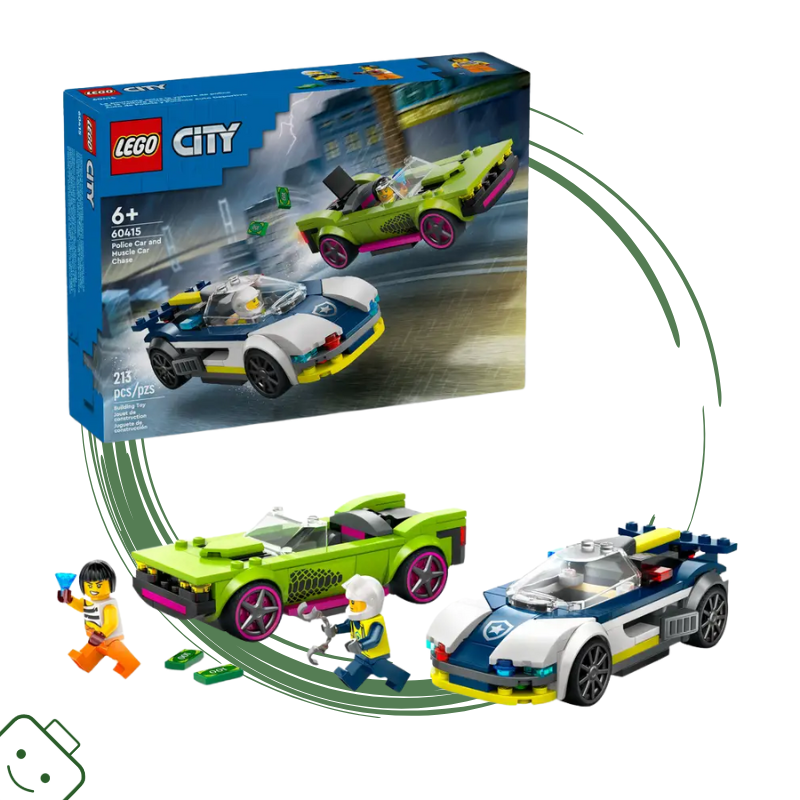 LEGO® City Honička policejního auta a sporťáku / 60415