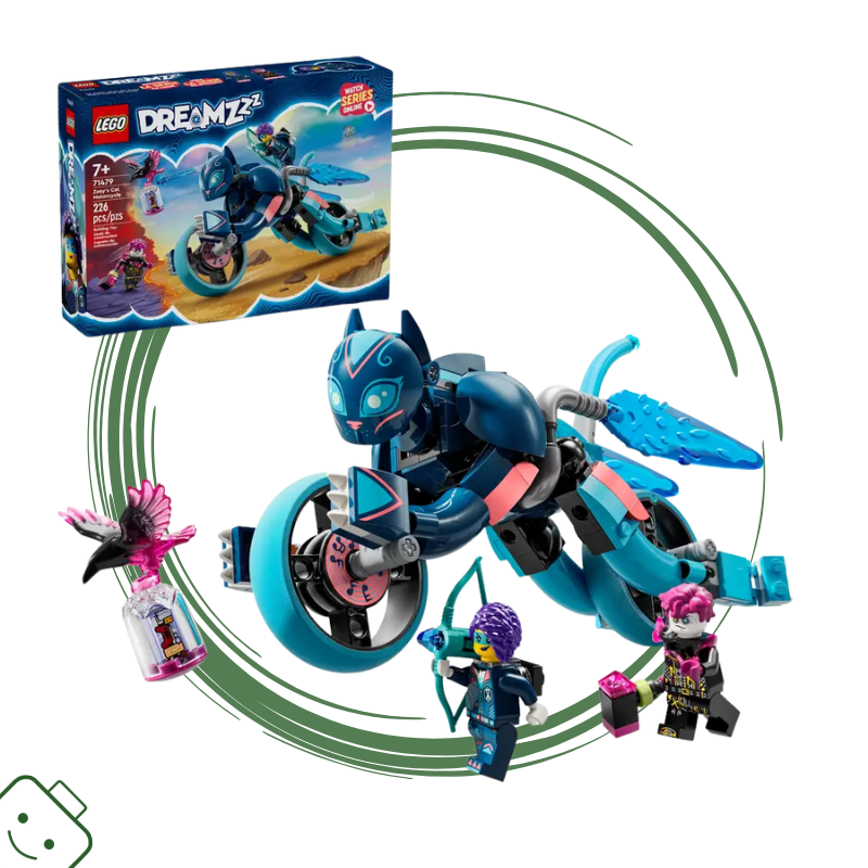 LEGO® DREAMZzz™ Zoey a její kočičí motorka / 71479