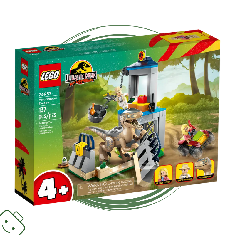 LEGO® Jurassic World™ Útěk velociraptora / 76957