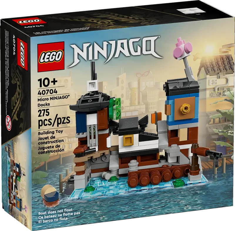 LEGO® NINJAGO® Miniaturní NINJAGO® přístav - limitovaná edice / 40704