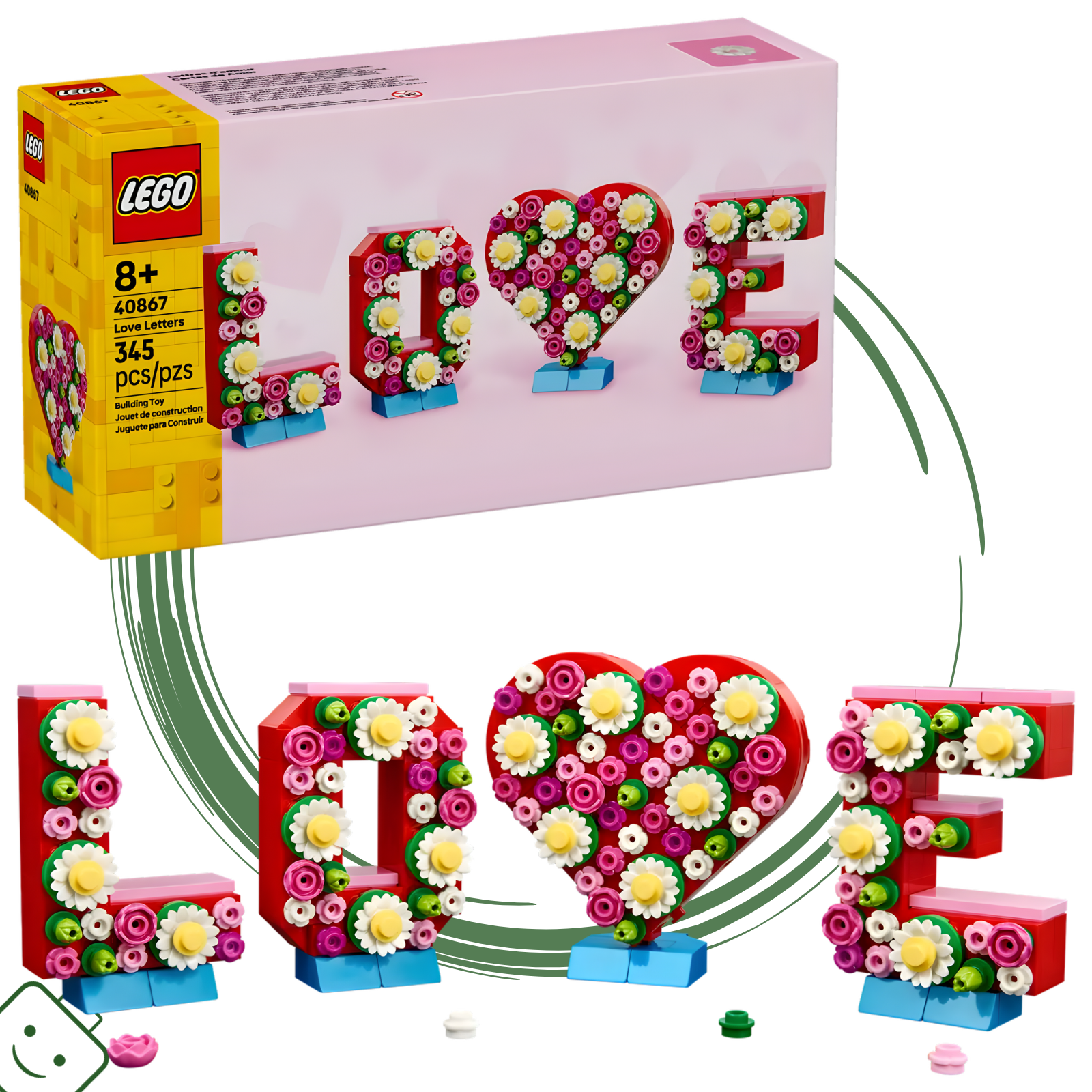 LEGO® Písmena lásky / 40867
