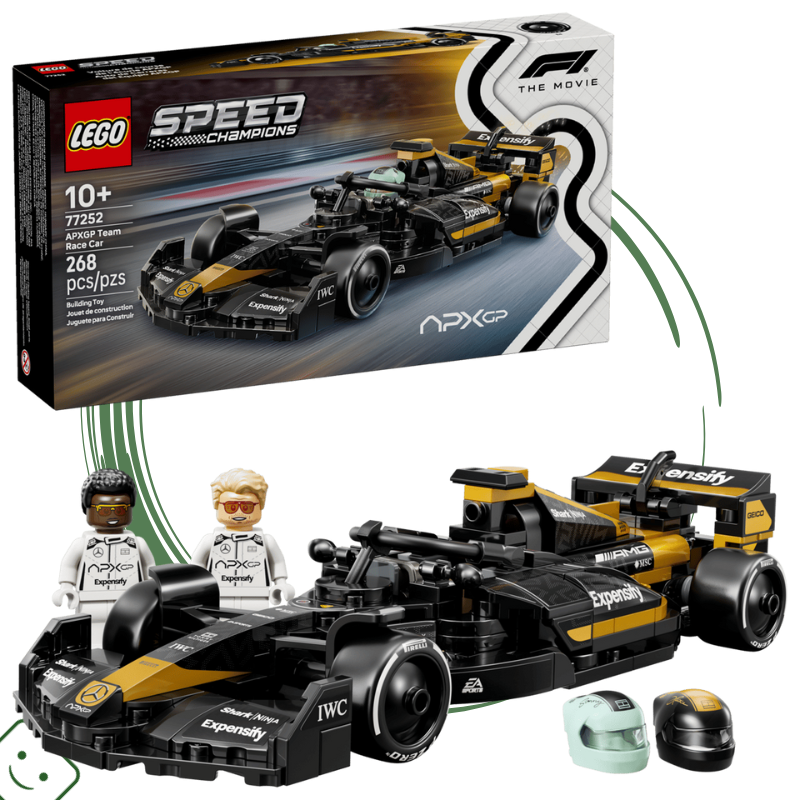 LEGO® Speed Champions Závodní auto týmu APXGP z filmu F1® / 77252