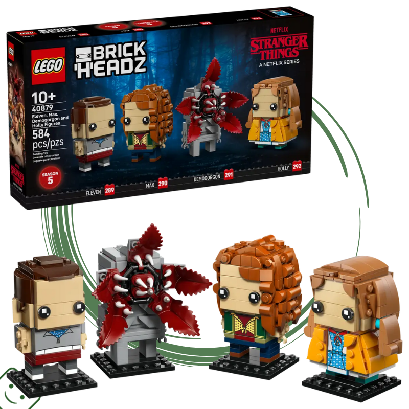 LEGO® BrickHeadz Stranger Things Jedenáctka, Max, Demogorgon a Holly / 40879