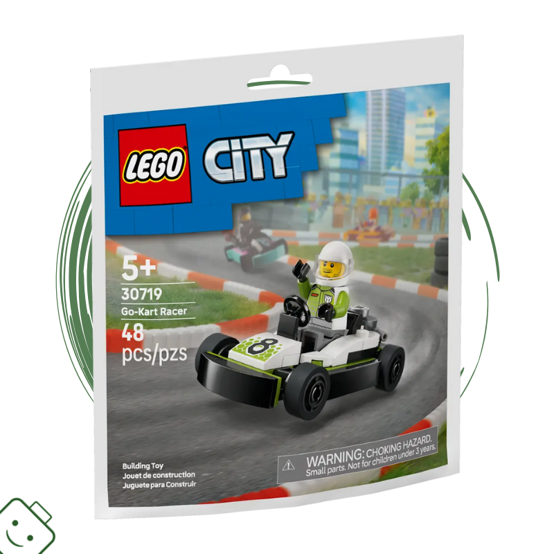 LEGO® City Závodník v motokáře / 30719