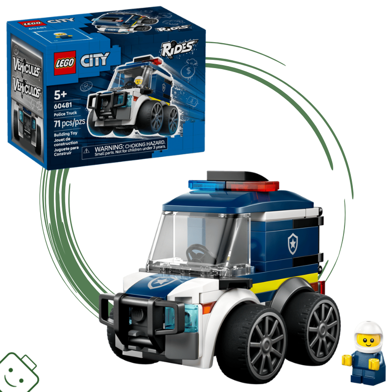 LEGO® City Autíčka – Policejní dodávka / 60481