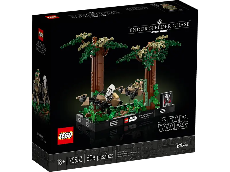 LEGO® Star Wars™ Honička spídrů na Endor™ – diorama / 75353