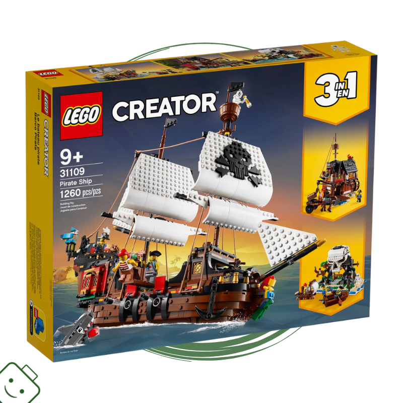 LEGO® Creator 3 v 1 Pirátská loď / 31109