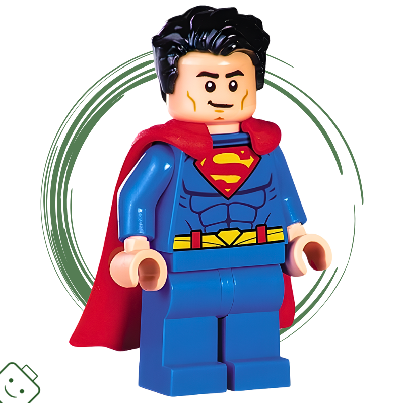 LEGO® DC Kovová krabička Superman s minifigurkou - limitovaná edice / 212504-1 sh1055
