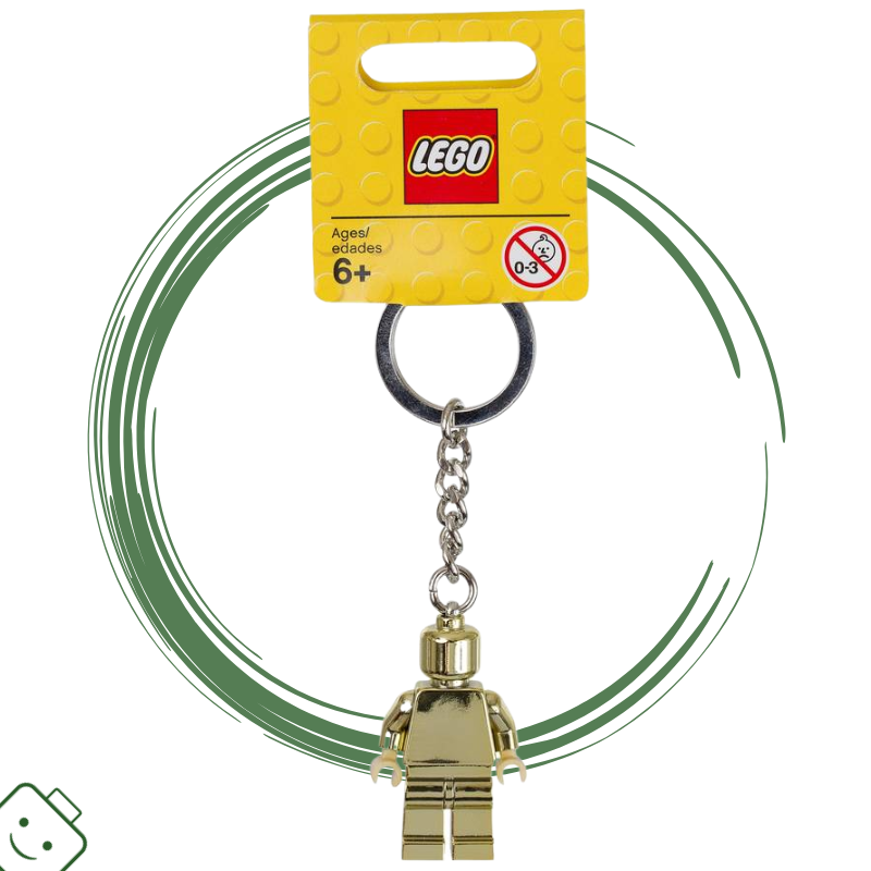 LEGO® Přívěsek na klíče se zlatou minifigurkou / 850807