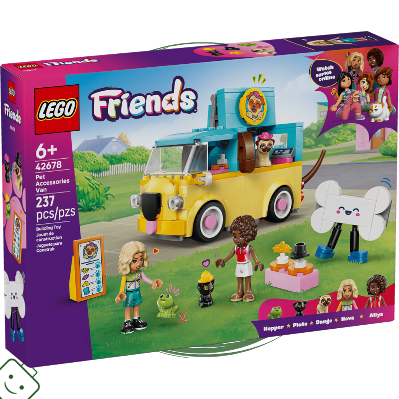 LEGO® Friends Dodávka s doplňky pro mazlíčky / 42678