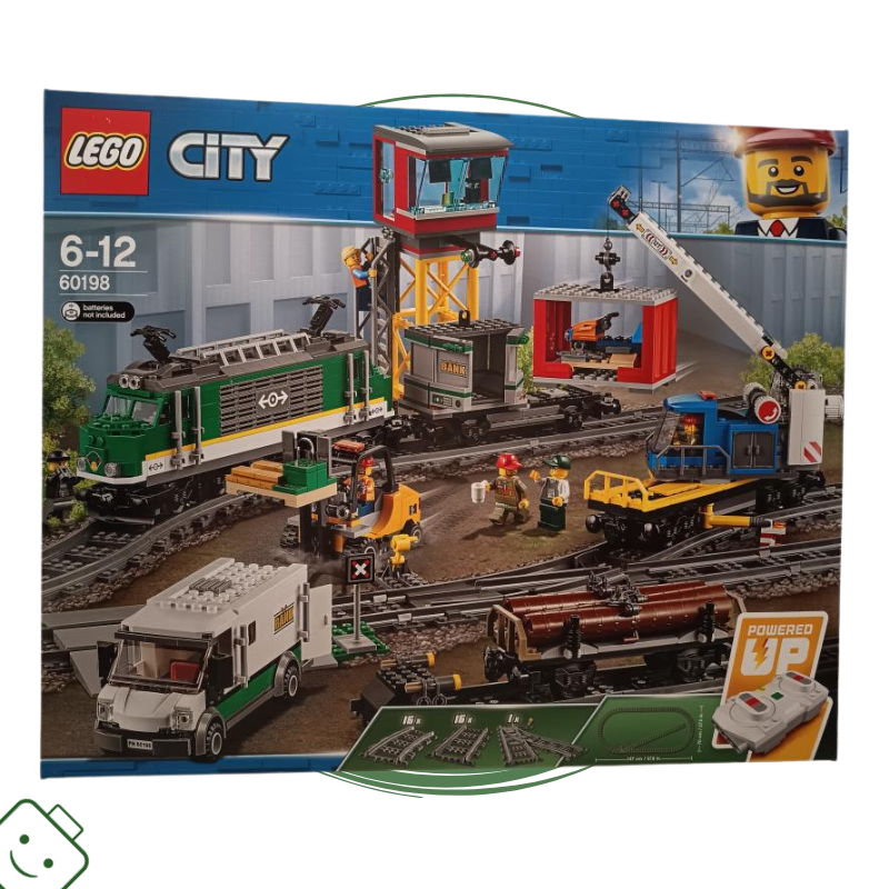 LEGO® City Powerd UP Nákladní vlak - obal 2. jakosti / 60198-x