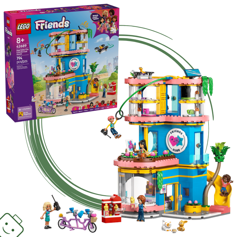 LEGO® Friends Klubovna pro kamarády v městečku Heartlake / 42689