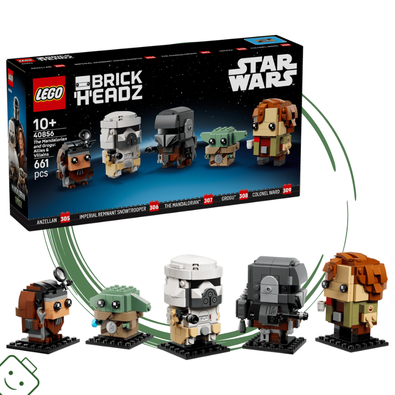 LEGO® Star Wars™ Mandalorian a Grogu: Spojenci a padouši / 40856