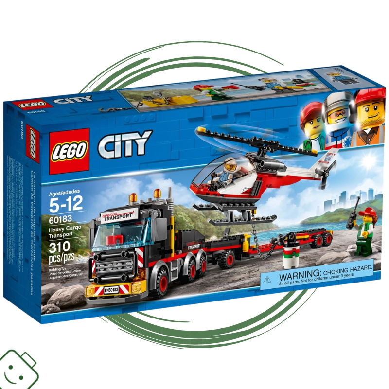 LEGO® City Tahač na přepravu těžkého nákladu / 60183