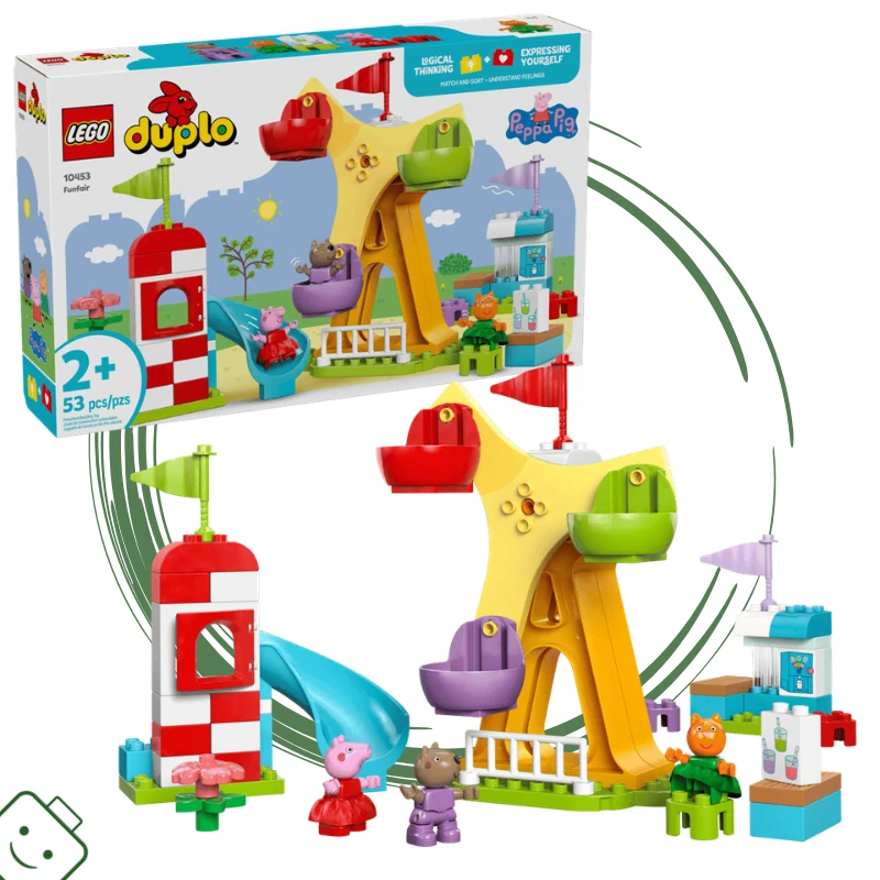 LEGO® DUPLO® Prasátko Peppa Zábavní park / 10453