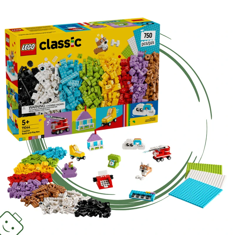 LEGO® Classic Kreativní krabička na stavění a hraní / 11044