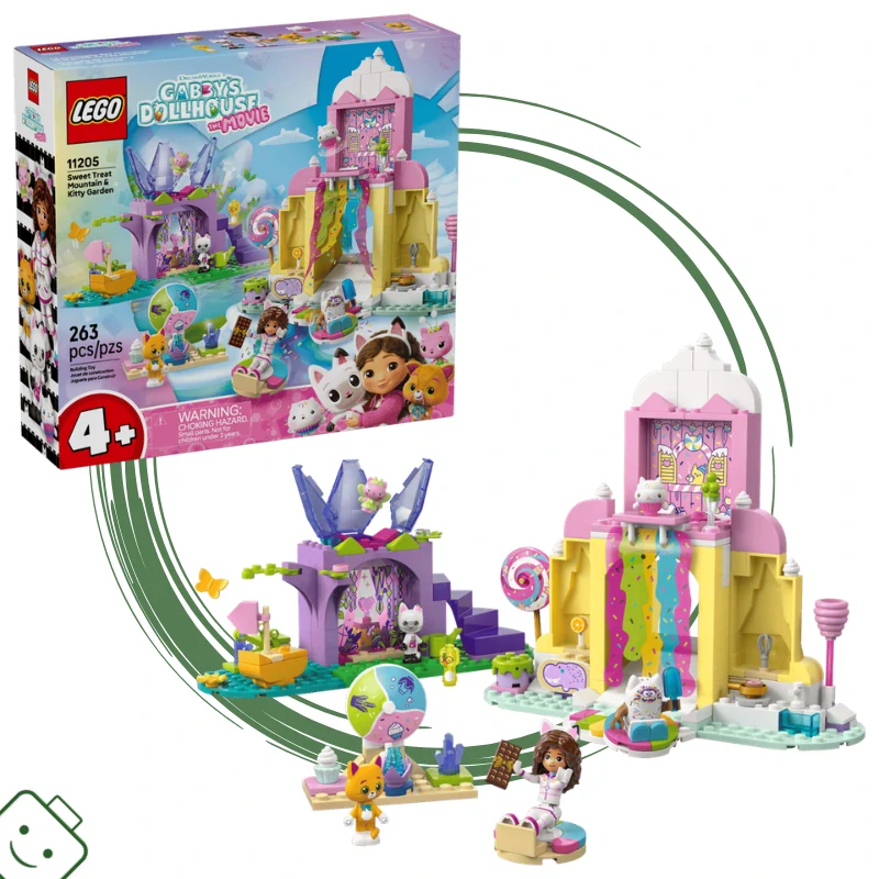 LEGO® Gábinin kouzelný domek Cukrová hora a Kočičí zahrádka/ 11205