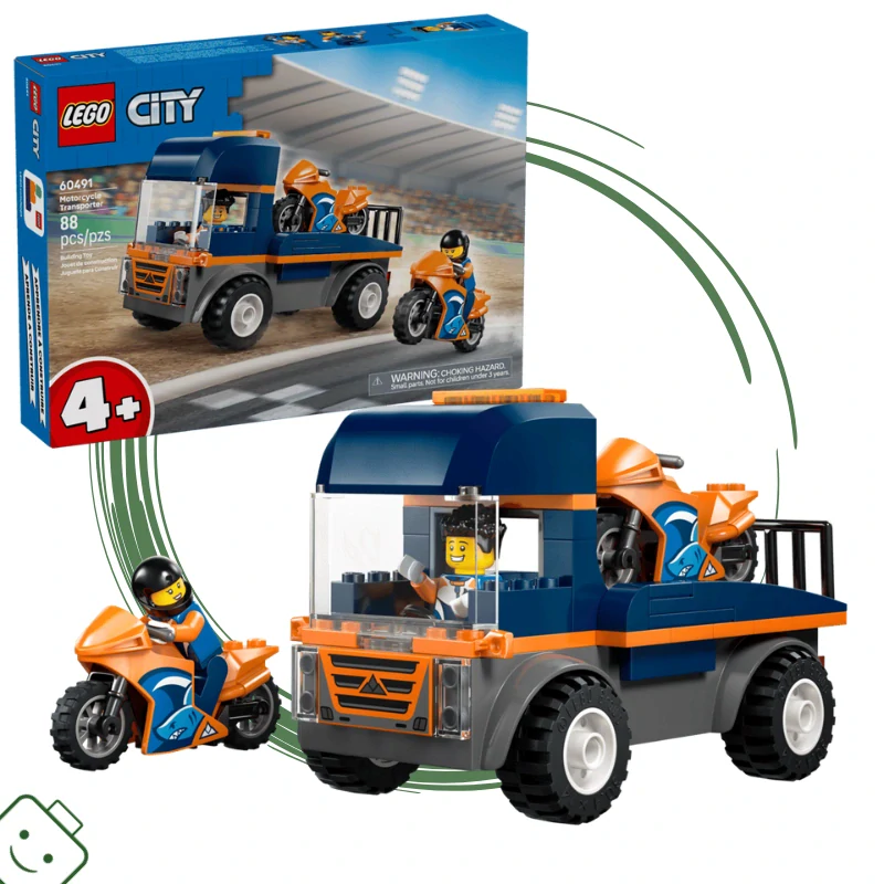 LEGO® City Kamion na přepravu motorek / 60491