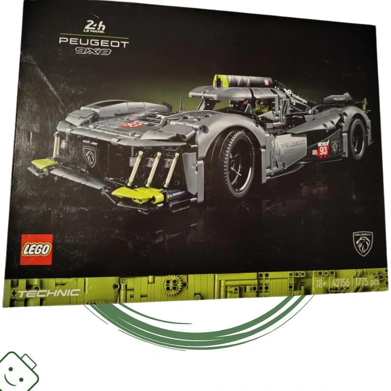 LEGO® Technic PEUGEOT 9X8 24H Le Mans Hybrid Hypercar - obal 2. jakosti / 42156-x