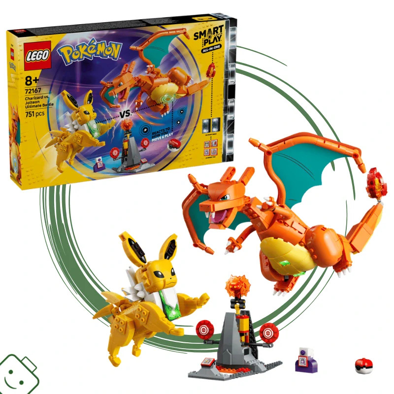 LEGO® Pokémon™ SMART Play™: Poslední bitva – Charizard vs. Jolteon / 72167