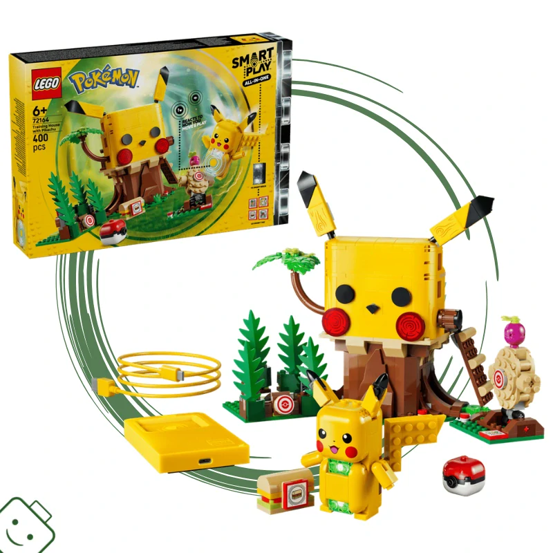 LEGO® Pokémon™ SMART Play™: Tréninkový dům a Pikachu / 72164