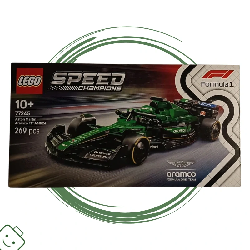 LEGO® Speed Champions Závodní auto Aston Martin Aramco F1® AMR24 - obal 2. jakosti / 77245-x