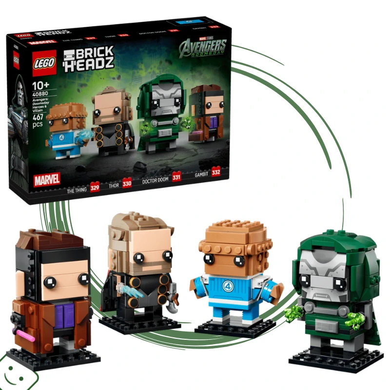 LEGO® BrickHeadz Avengers: Doomsday: Hrdinové a padouch / 40880