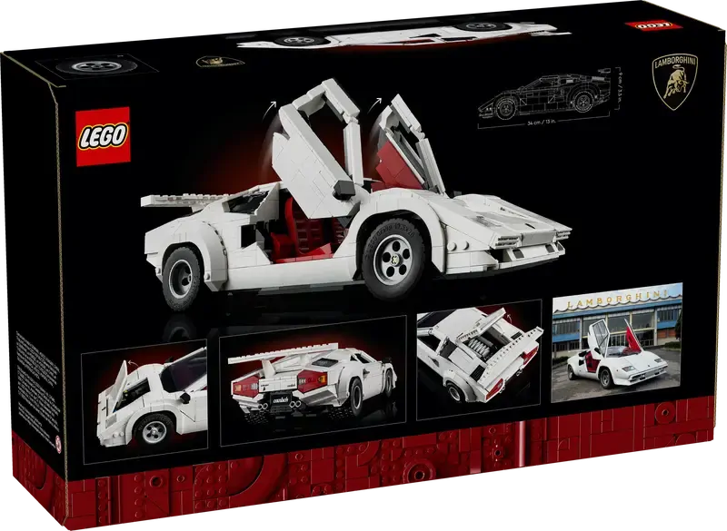 LEGO® ICONS Lamborghini Countach 5000 Quattrovalvole / 10337