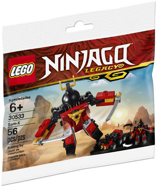 LEGO® NINJAGO® Sam-X - limitovaná edice / 30533