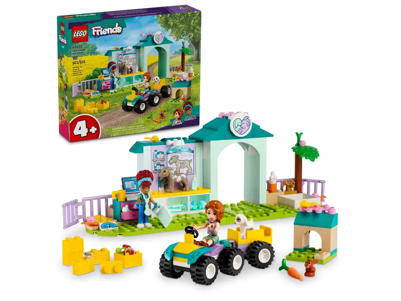 Lego® Friends Veterinární klinika pro zvířátka z farmy / 42632