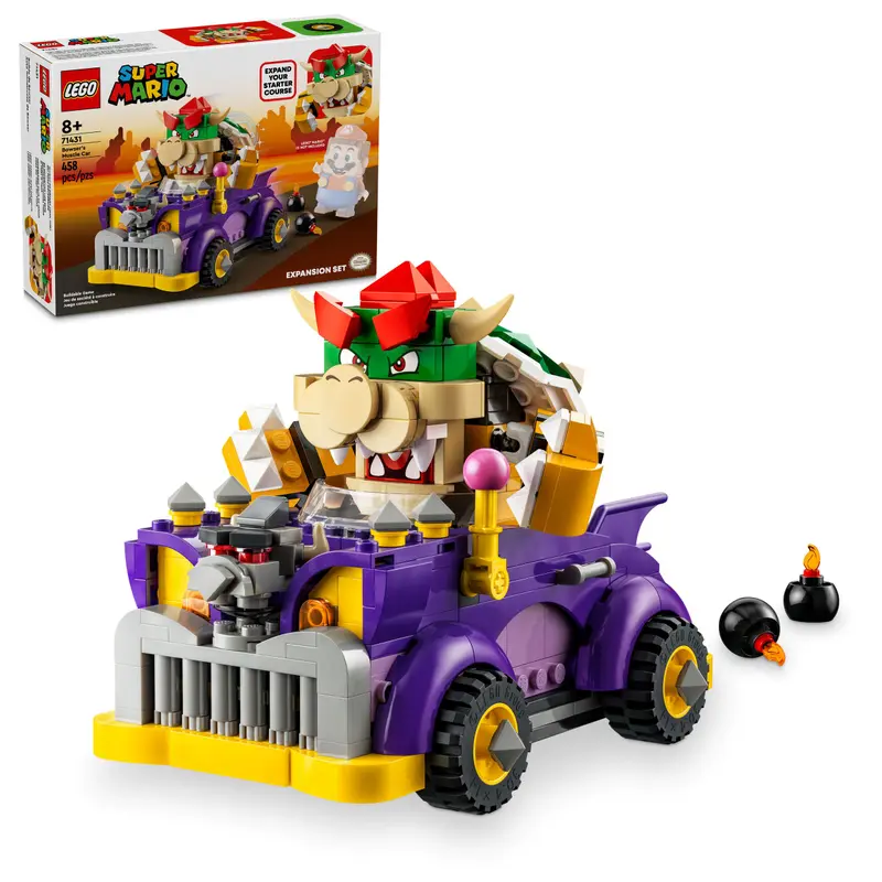LEGO® Super Mario™ Bowserův sporťák – rozšiřující set / 71431