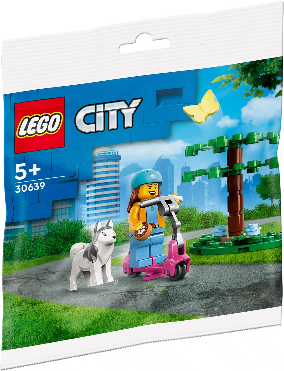 LEGO® City Psí park a skútr / 30639