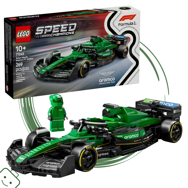 LEGO® Speed Champions Závodní auto Aston Martin Aramco F1® AMR24 / 77245